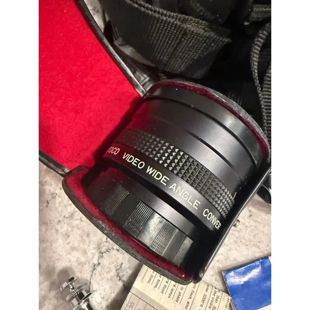 Canon T80 Kit w Lenses Cleaner Filters Bag and Manual